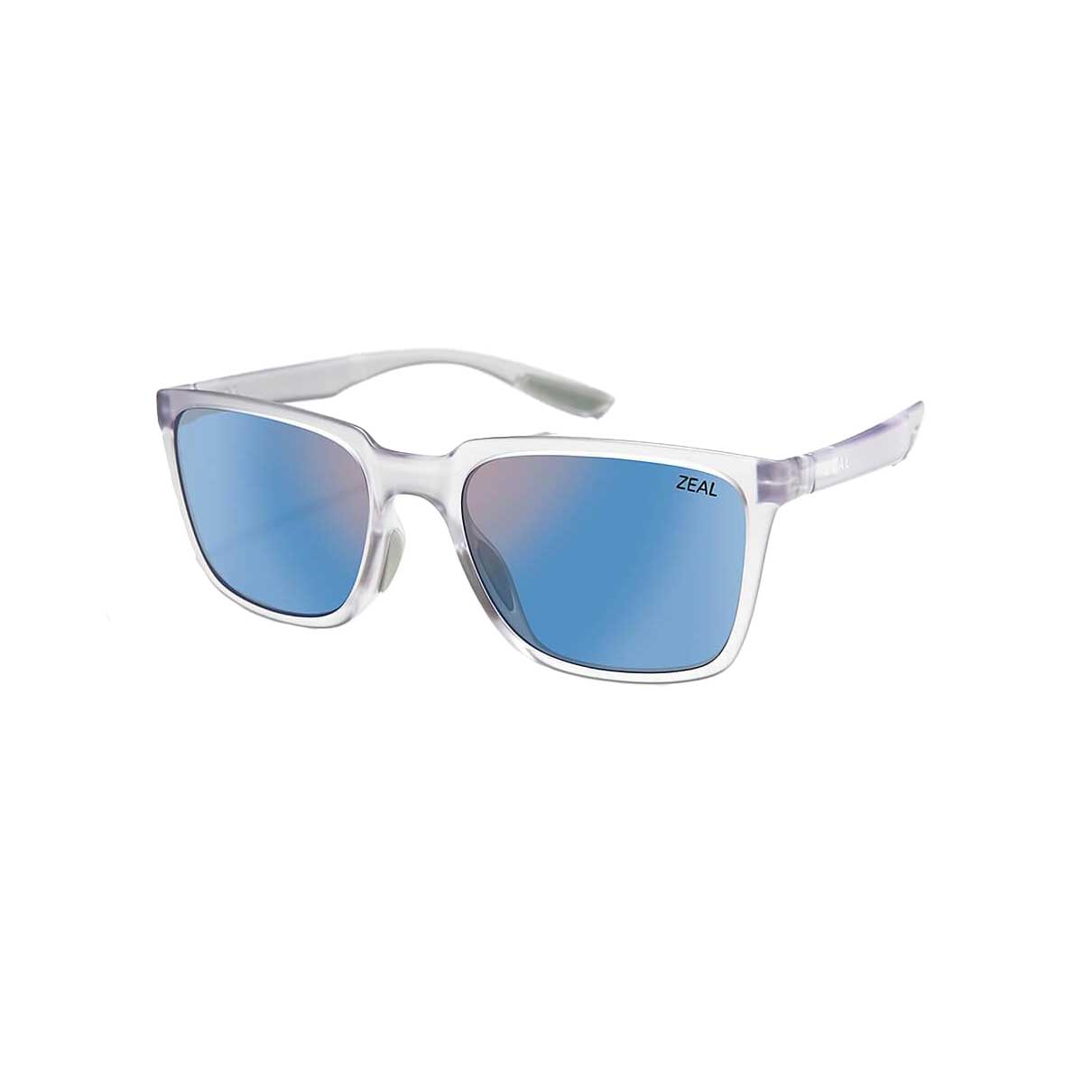 Zeal Campo Sunglasses Polarized in Glacier with Horizon Blue